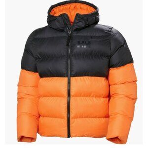 Helly Hansen Active Puffy Jacket Size Large Men's NWT Poppy Orange/Black $300